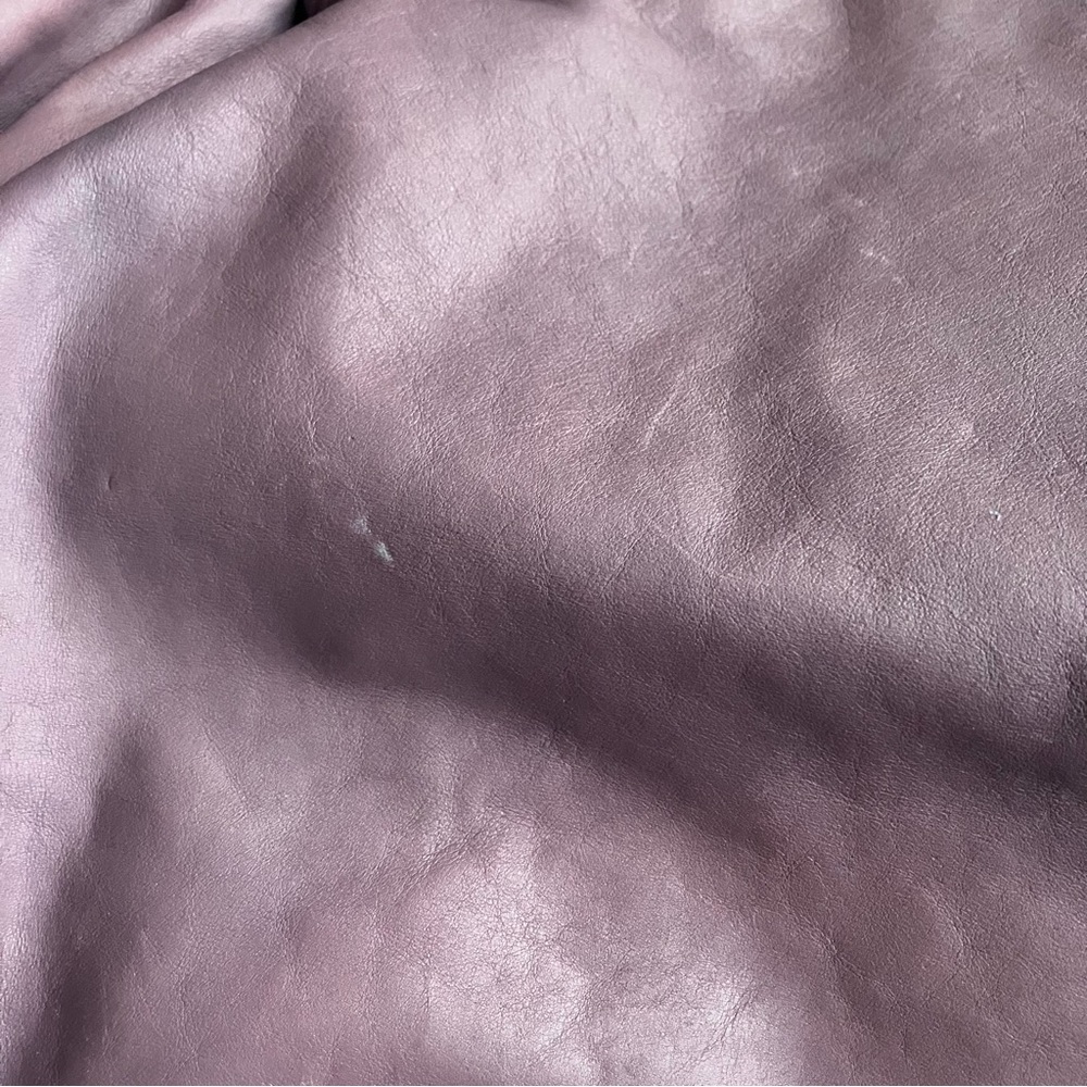 MARC JACOBS “Mercer” Leather Satchel Shoulder Bag Lavender - Picture 6 of 11